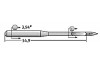 SGx7713 №230 Schmetz голки для килимового оверлока (10шт)