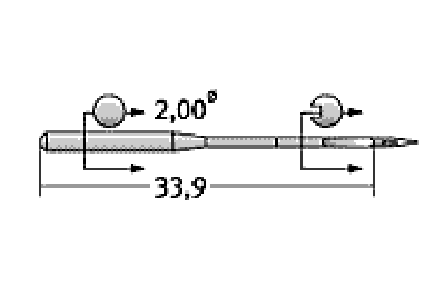 DPx5 Schmetz голки для універсальної машини (10шт)