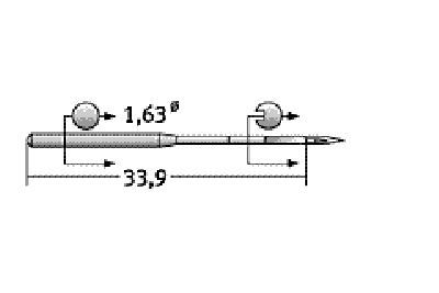 DBX1 Schmetz голки для універсальної машини (10шт)