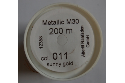 Металізована швейна нитка Metallic № 30 200 м